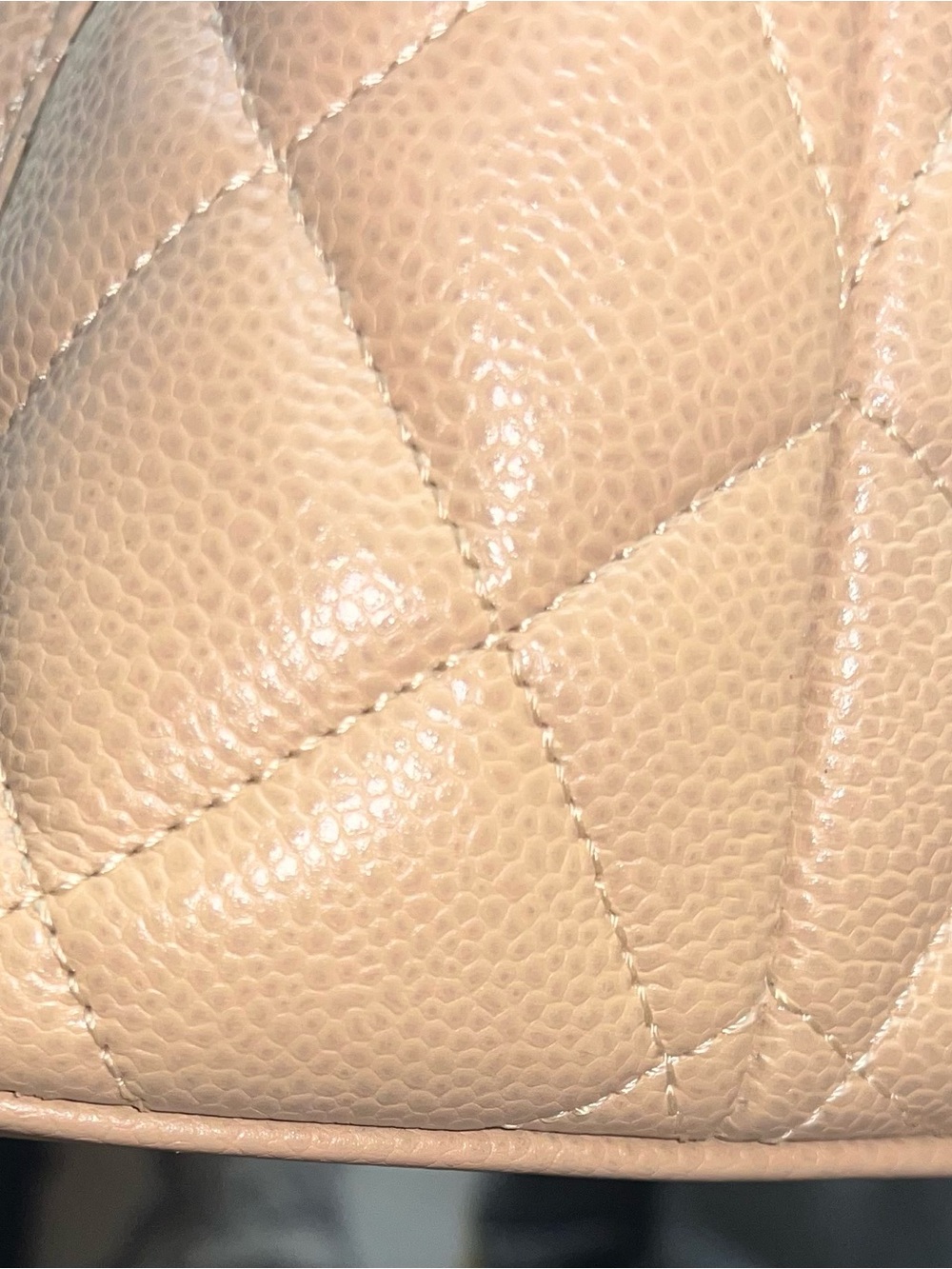 Limited Edition, Discontinued Caviar Skin Medallion Tote.  A Rank Condition - Picture 9 of 15
